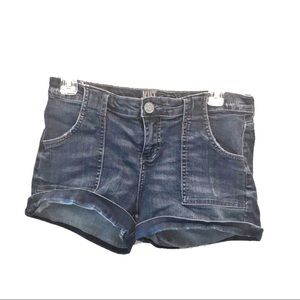 KUT FROM THE KLOTH | Distressed Denim Shorts 8